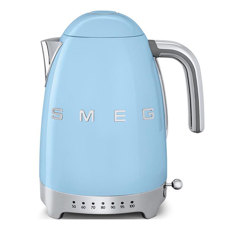 SMEG KLF04PBUK 50s Retro Style Jug Kettle Pastel Blue