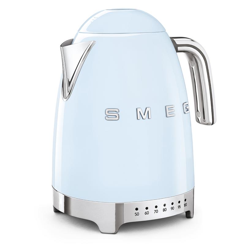 SMEG KLF04PBUK 50s Retro Style Jug Kettle Pastel Blue