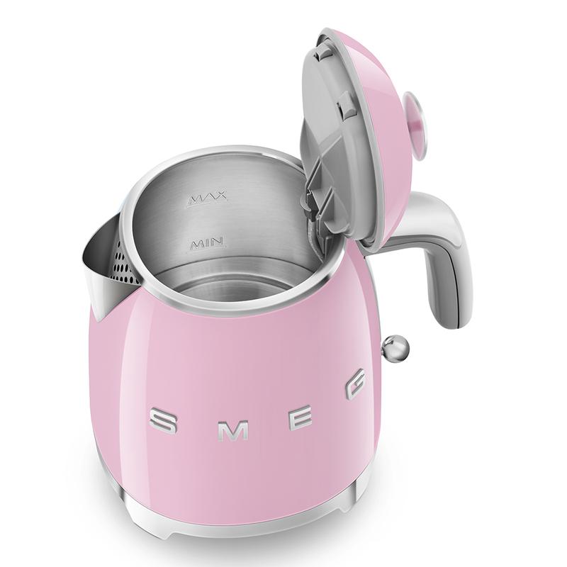 SMEG KLF05PKUK 50s Retro Style Mini Kettle Pink