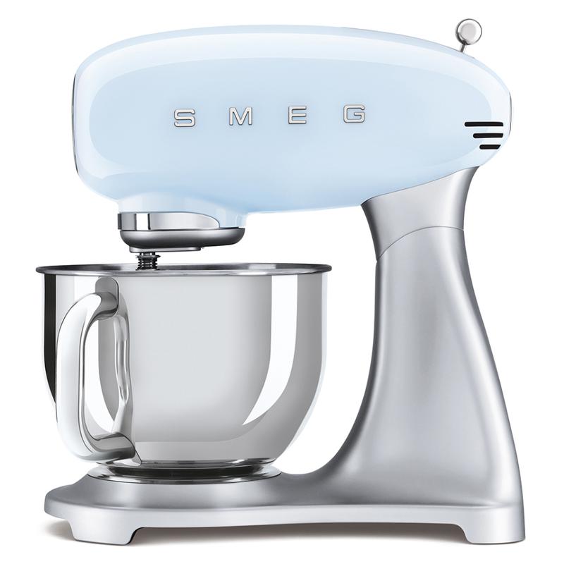 SMEG SMF02PBUK 50s Style Stand Mixer Pastel Blue