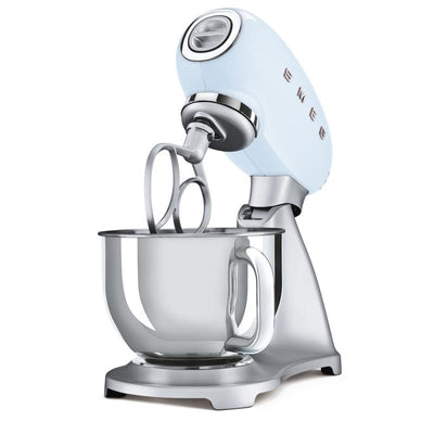SMEG SMF02PBUK 50s Style Stand Mixer Pastel Blue