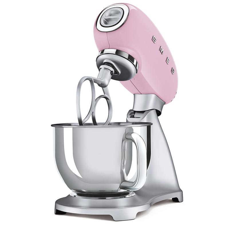 SMEG SMF02PKUK 50s Style Stand Mixer Pink