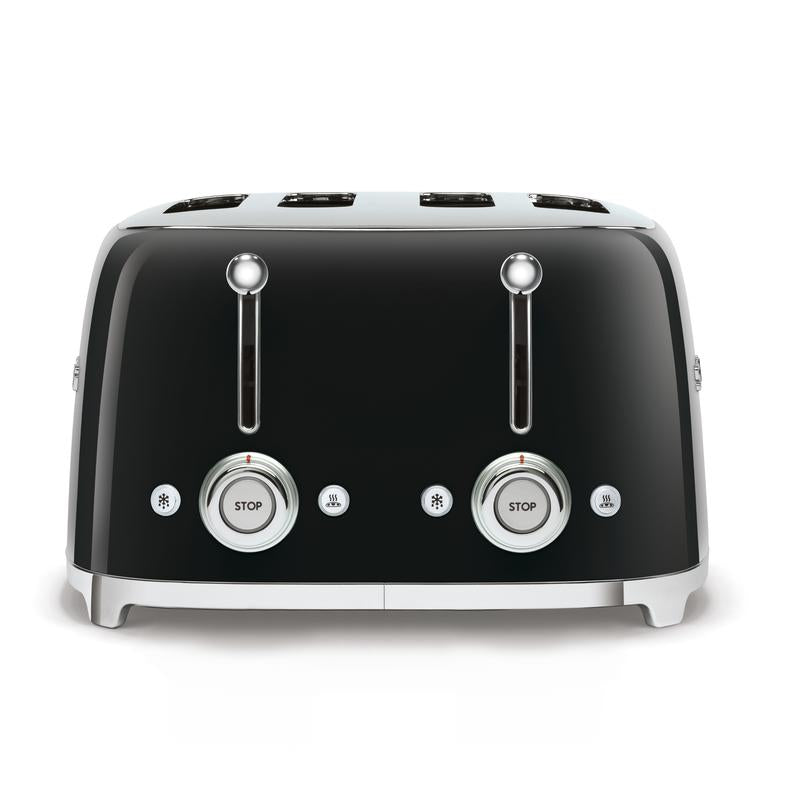 SMEG TSF03BLUK Four Slice Toaster in Black