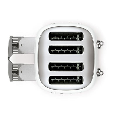 SMEG TSF03WHUK Four Slice Toaster in White