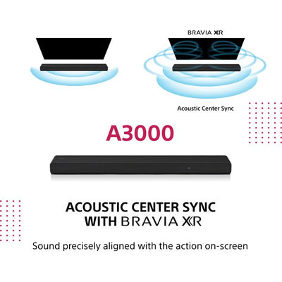 Sony HT-A3000 3.1 channel Dolby Atmos Soundbar
