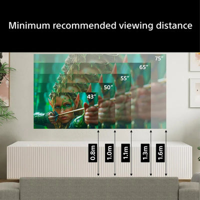 Sony K43S25M2PB 43 Inch BRAVIA 2 II Direct LED 4K Ultra HD HDR Smart Google TV 2026