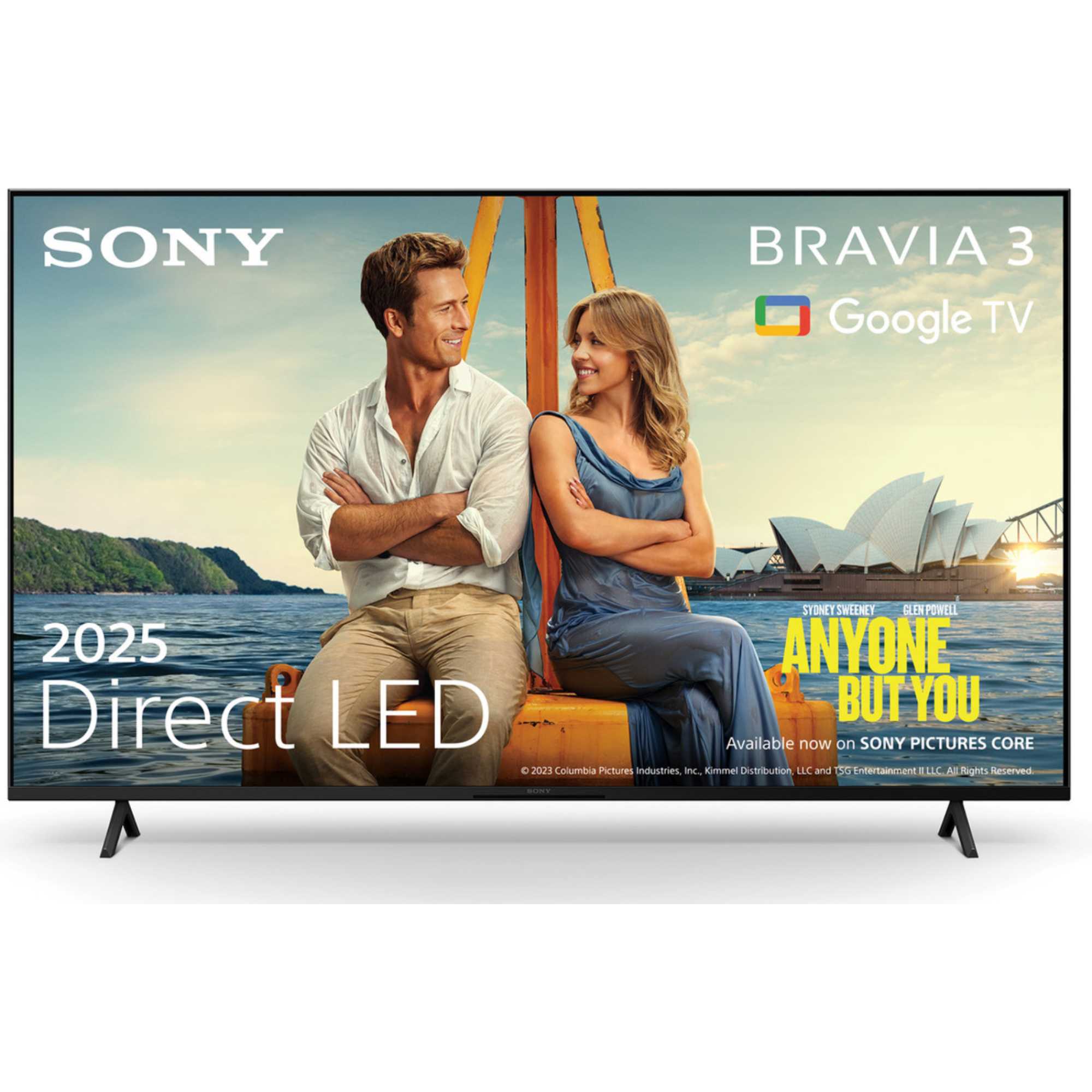 Sony K50S38B 50 Inch Bravia 3 LED 4K Ultra HD HDR Smart Google TV