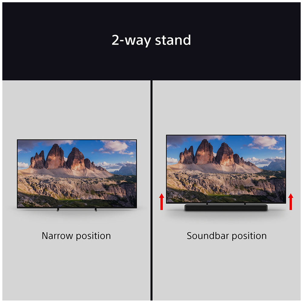 Sony K55XR55B 55 Inch BRAVIA 5 Mini LED 4K UHD HDR Smart TV and HT-B600 3.1.2ch BRAVIA Theatre Bar 6 Soundbar with Subwoofer