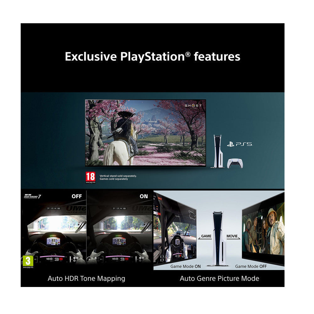 Sony K55XR75M2B 55 Inch BRAVIA 7 II True RGB LED 4K Ultra HD HDR Smart Google TV 2026