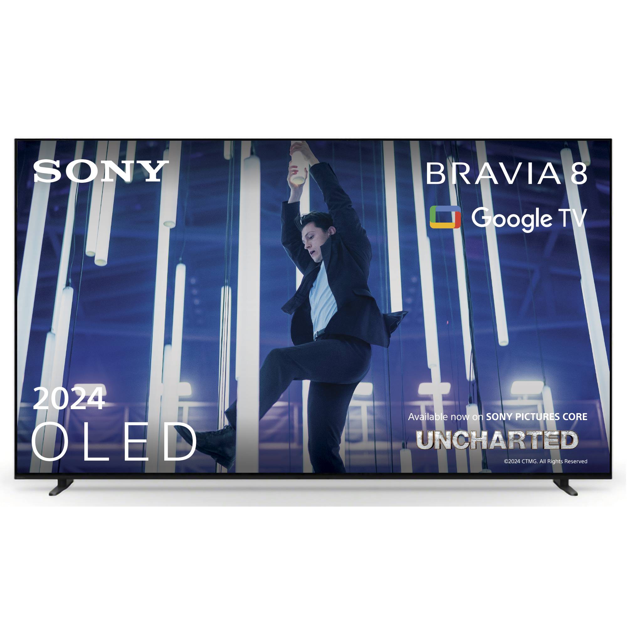 Sony K55XR80PU 55 Inch BRAVIA 8 4K UHD HDR OLED Smart TV with BRAVIA Theatre Bar 8 HTA8000 Soundbar Bundle