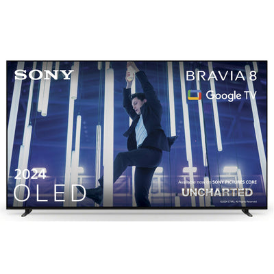 Sony K55XR80PU 55 Inch BRAVIA 8 4K UHD HDR OLED Smart TV with BRAVIA Theatre Bar 8 HTA8000 Soundbar Bundle