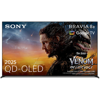 Sony K65XR8M25B 65 Inch BRAVIA 8 II QD-OLED 4K Ultra HDR Smart Google TV