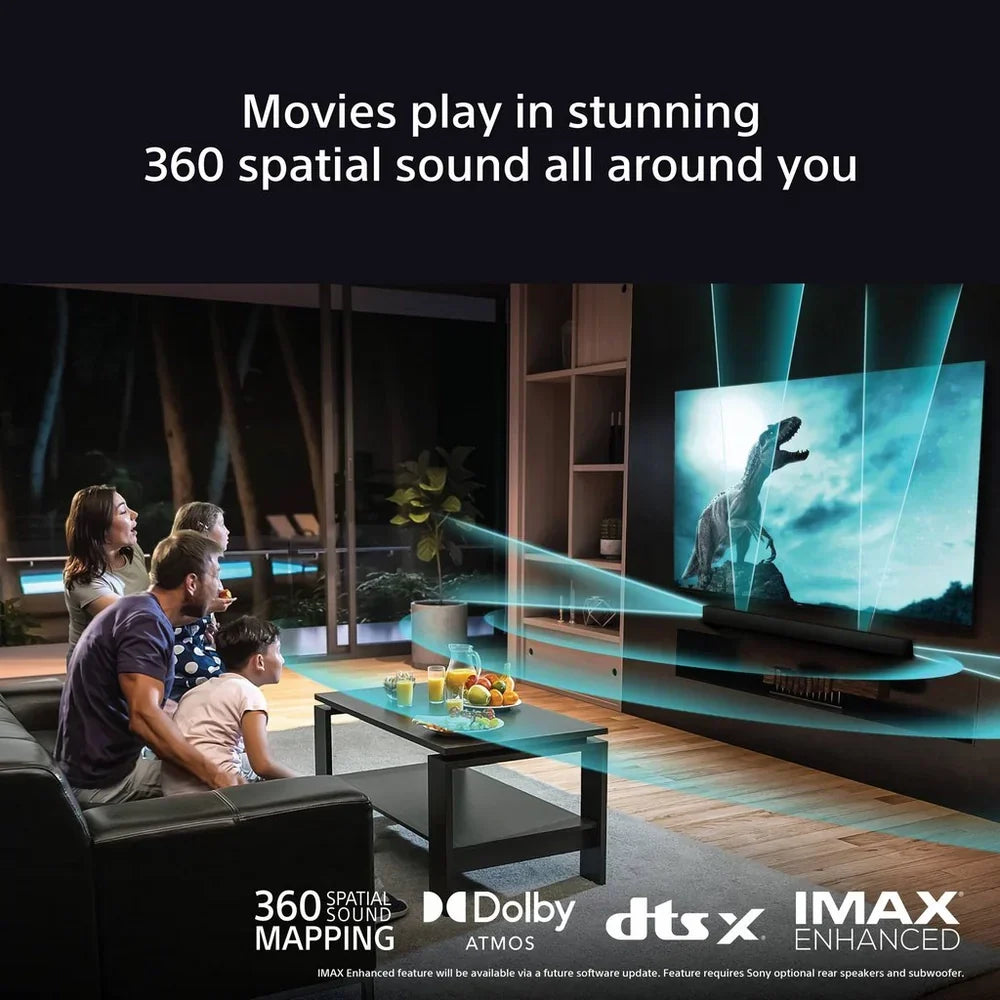 Sony K77XR80PU 77 Inch BRAVIA 8 4K UHD HDR OLED Smart TV with BRAVIA Theatre Bar 8 HTA8000 Soundbar Bundle