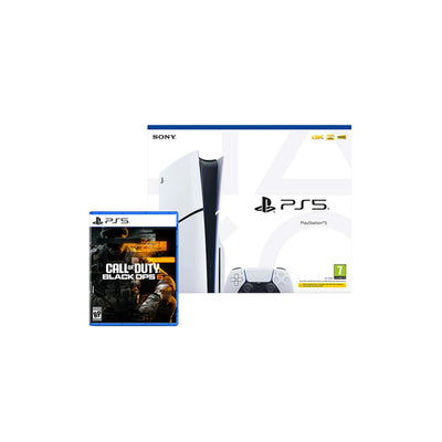 Sony PlayStation 5 Console With Call Of Duty Black Ops 6 Game Extra Controller and Charging Dock