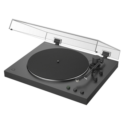 Sony PS-LX3BT Wireless Bluetooth Turntable with Audio Technica ATHM50xBT2 Wireless Over-Ear Headphones