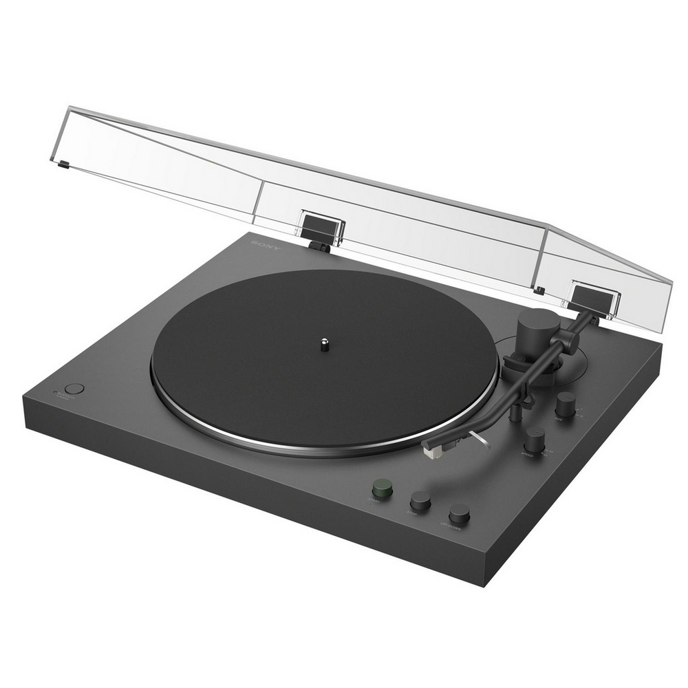 Sony PS-LX3BT Wireless Bluetooth Turntable with WH-CH720N Wireless Noise Cancelling Headphones - Black