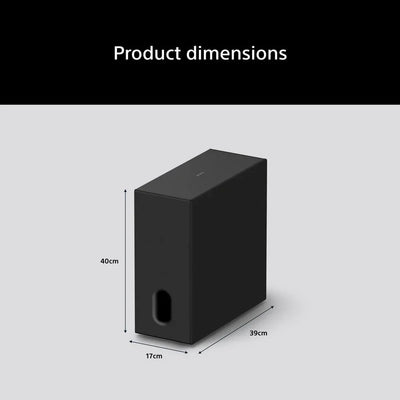 Sony SASW8 BRAVIA Theatre Sub 8 300W Wireless Subwoofer for Sound bar or Home Theatre Sound System