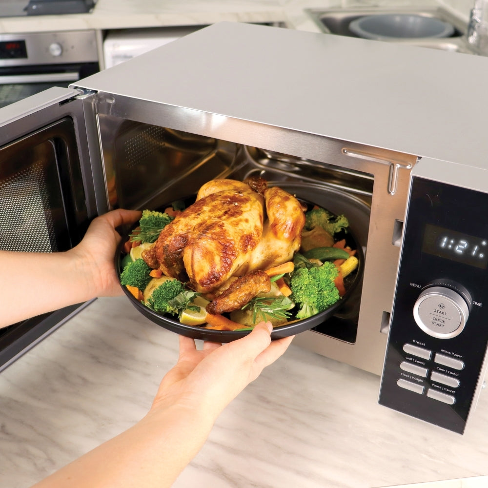 Statesman SKMG0923DSS Microwave with Grill Silver