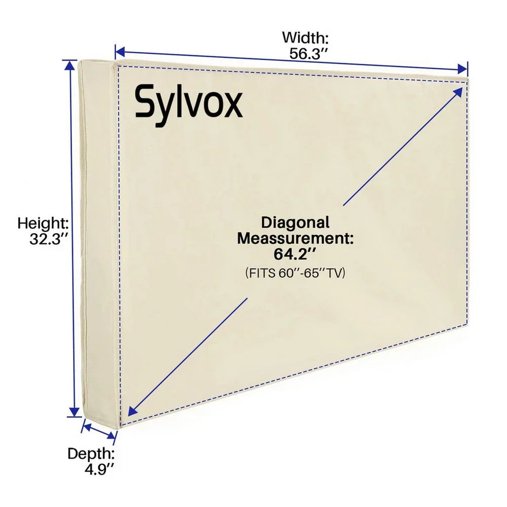 Sylvox OT65A1COVER OT65A1 Waterproof Outdoor TV Cover for 60-65 Inch TVs