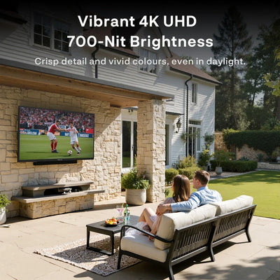 Sylvox OT75B1K4GC 75 Inch 4K Ultra HD LED Partial Sun Outdoor Smart TV