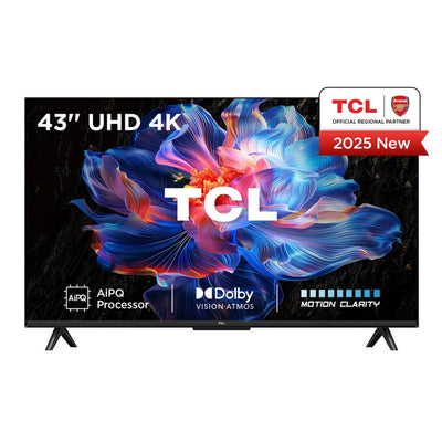 TCL 43V6C-UK 43 Inch V6C 4K Ultra HD HDR Direct LED Smart Google TV