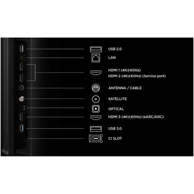 TCL 50P7L-UK 50 Inch P7L 4K Ultra HD HDR QLED Direct LED Smart Google TV 2026