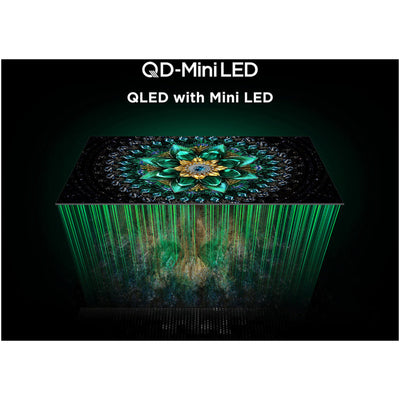 TCL 50Q6C-UK 50 Inch Q6C 4K Ultra HD HDR QD-Mini LED Smart Google TV