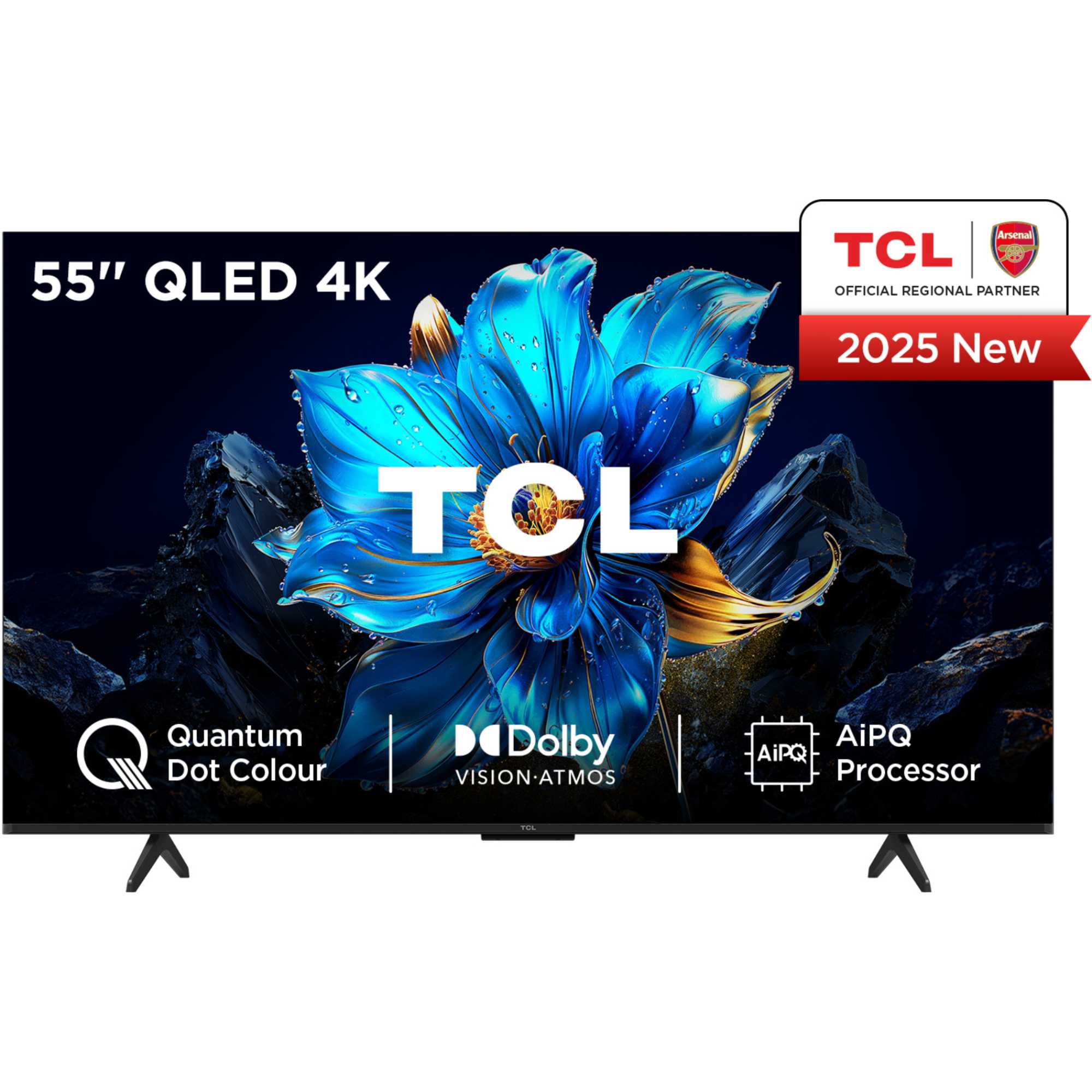 TCL 55P7K-UK 55 Inch P7K 4K QLED Ultra HD HDR Direct LED Smart Google TV