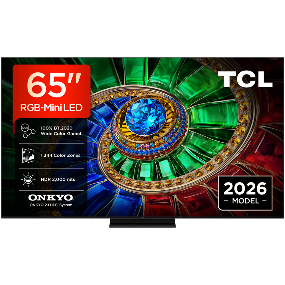 TCL 65RM7L-UK 65 Inch RM7L 4K Ultra HD HDR RGB Mini LED Smart Google TV 2026