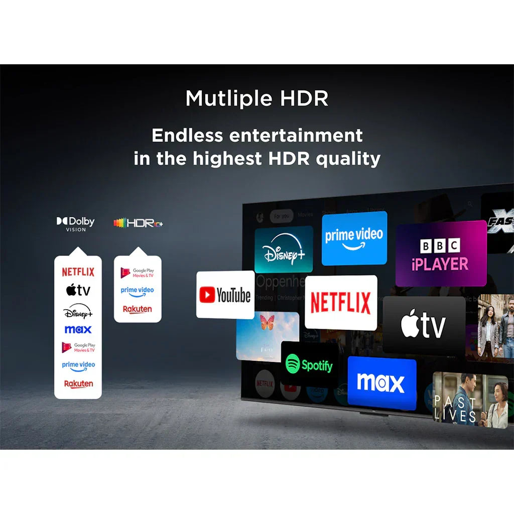 TCL 75C6KS-UK 75 Inch C6KS Premium 4K Ultra HD HDR QD-Mini LED Smart TV