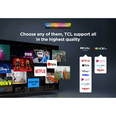 TCL 75P7K-UK 75 Inch P7K 4K QLED Ultra HD HDR Direct LED Smart Google TV