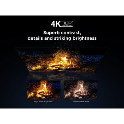 TCL 75Q6C-UK 75 Inch Q6C 4K Ultra HD HDR QD-Mini LED Smart Google TV