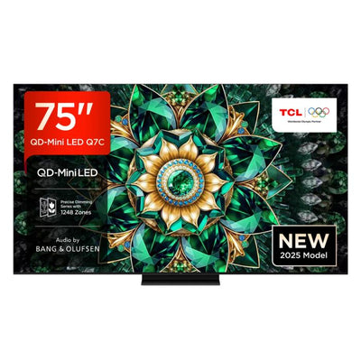TCL 75Q7C-UK 75 Inch Q7C 4K Ultra HD HDR QD-Mini LED Smart Google TV