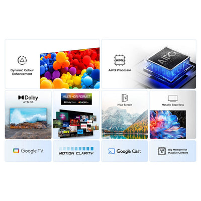 TCL 75V6C-UK 75 Inch V6C 4K Ultra HD HDR Direct LED Smart Google TV