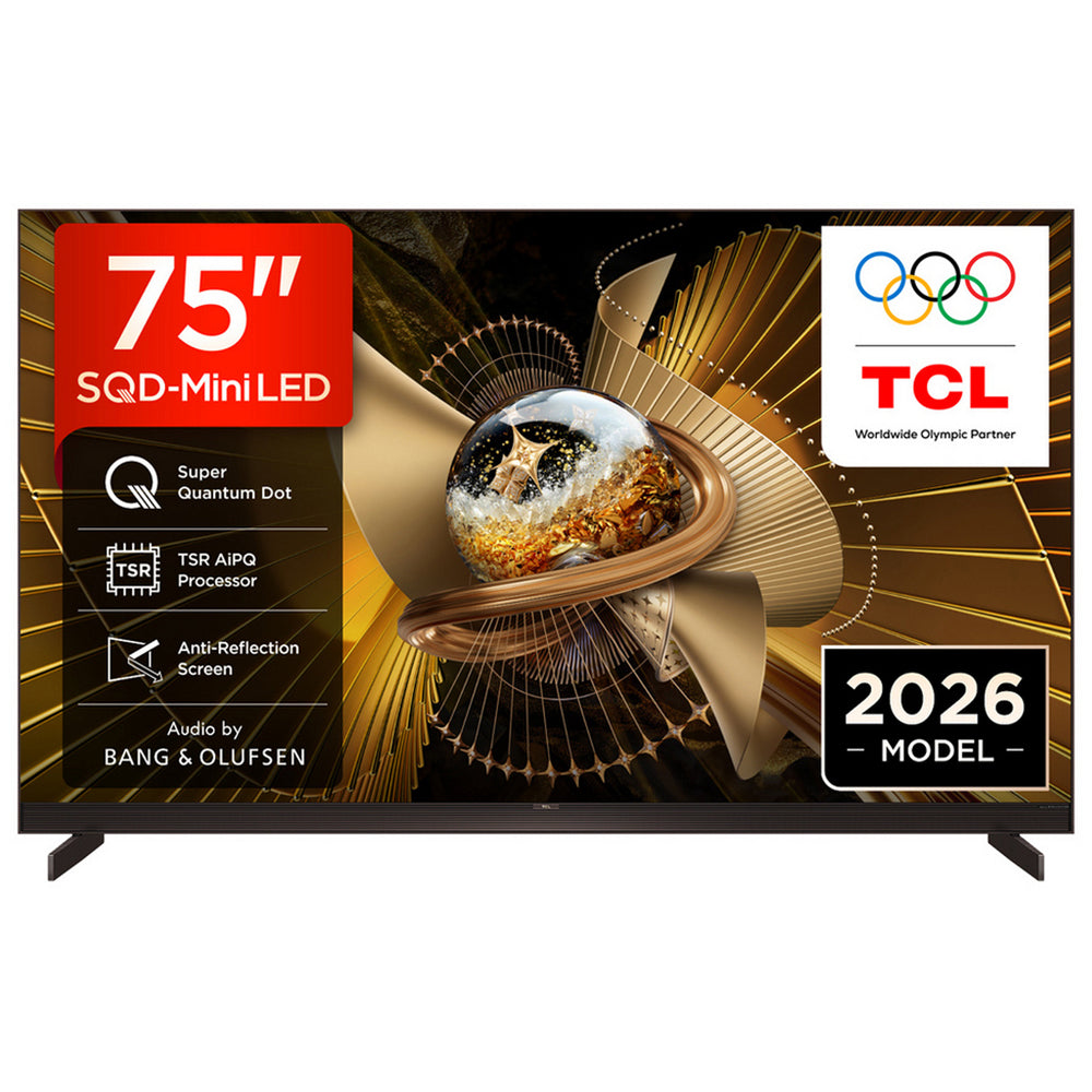 TCL 75X11L-UK 75 Inch X11L 4K Ultra HD HDR SQD Mini LED Smart Google TV 2026
