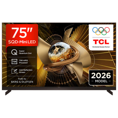 TCL 75X11L-UK 75 Inch X11L 4K Ultra HD HDR SQD Mini LED Smart Google TV 2026