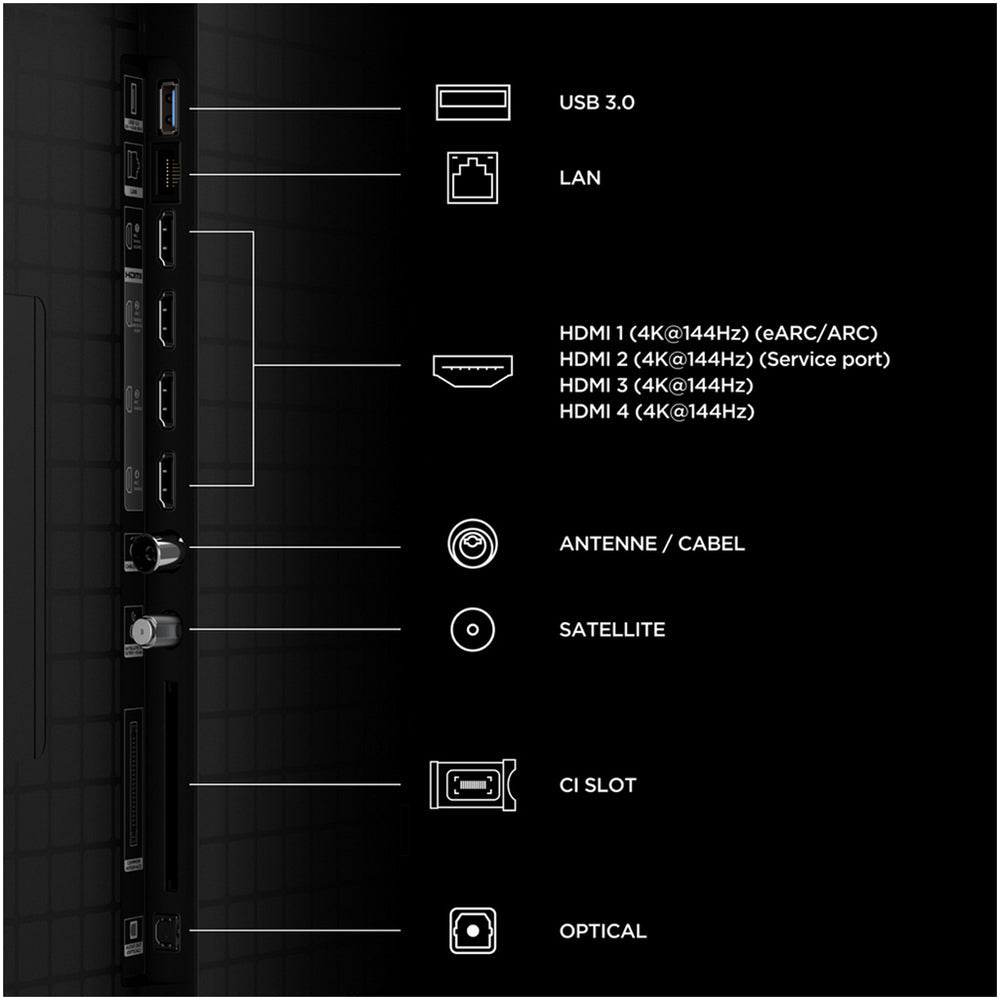 TCL 85C8L-UK 85 Inch C8L 4K Ultra HD HDR Premium SQD-Mini LED Smart Google TV 2026