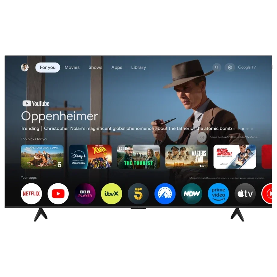 TCL 85P7K-UK 85 Inch P7K 4K QLED Ultra HD HDR Direct LED Smart Google TV