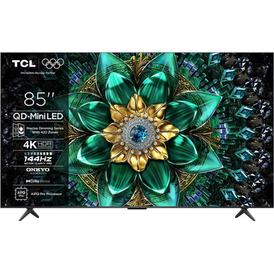 TCL 85Q6C-UK 85 Inch Q6C 4K Ultra HD HDR QD-Mini LED Smart Google TV