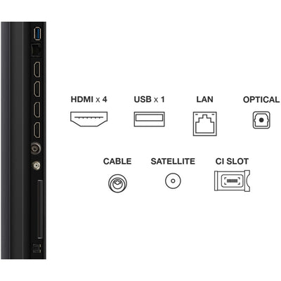 TCL 85Q6C-UK 85 Inch Q6C 4K Ultra HD HDR QD-Mini LED Smart Google TV