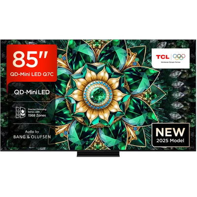 TCL 85Q7C-UK 85 Inch Q7C 4K Ultra HD HDR QD-Mini LED Smart Google TV