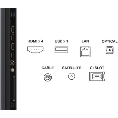 TCL 98Q6C-UK 98 Inch Q6C 4K Ultra HD HDR QD-Mini LED Smart Google TV