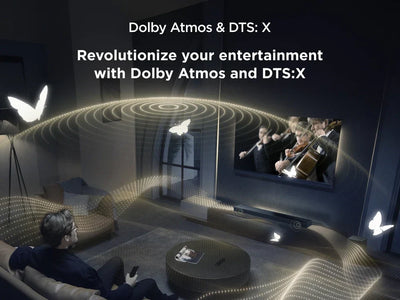 TCL Q65H 5.1ch Soundbar and Wireless Subwoofer with Dolby Atmos and DTS:X