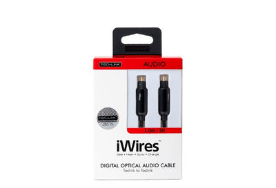 Techlink 710211 iWires Premium Toslink to Toslink Optical Cable 1m