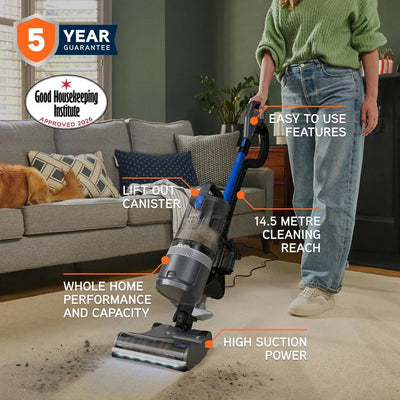 Vax LiftOut Reach Pet CDUP-LOXR Corded Upright Vacuum - Graphite Blue