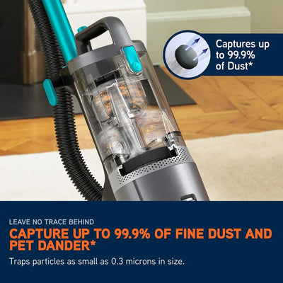 Vax LiftOut Reach Pet-Design CDUP-LORP Corded Upright Vacuum Cleaner - Graphite Teal