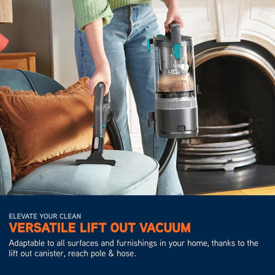 Vax LiftOut Reach Pet-Design CDUP-LORP Corded Upright Vacuum Cleaner - Graphite Teal
