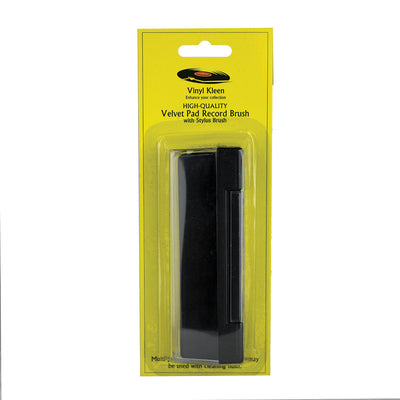 Vinyl Kleen VK003 Velvet Pad Record Cleaner With Stylus Brush