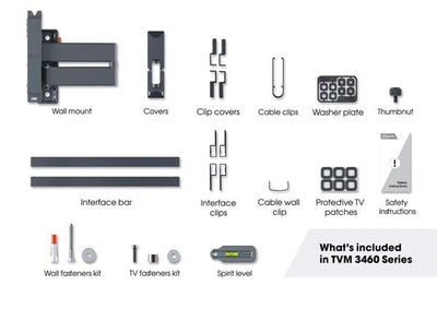 Vogels Comfort TVM 3465 Full-Motion TV Wall Mount from 32 to 65 inches