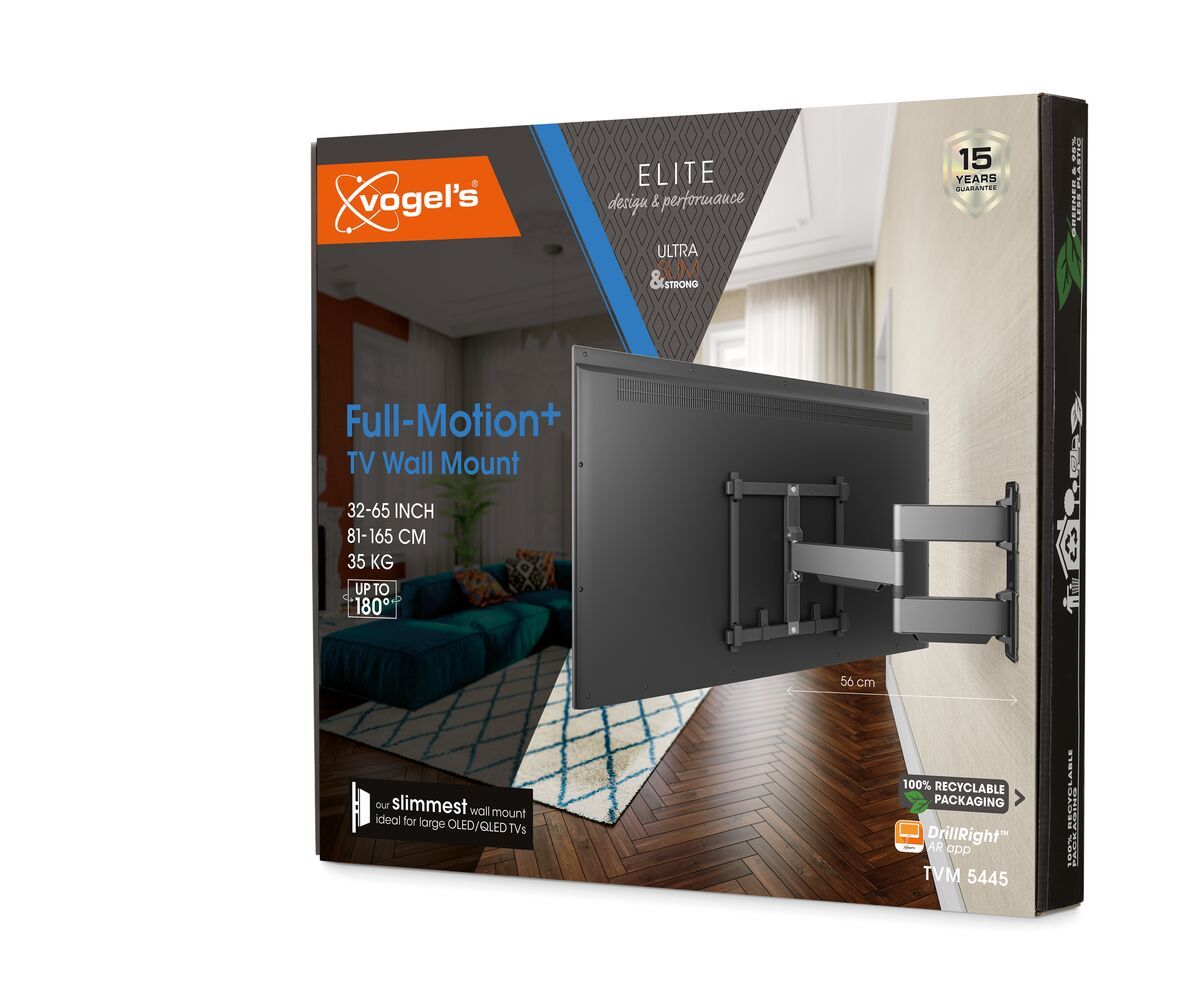 Vogels ELITE TVM 5445 Full-Motion TV Wall Mount black